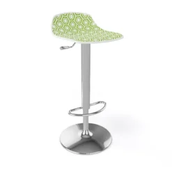 Alhambra 97A / 97AV Tabouret italien sans dossier réglable en hauteur avec assise à motifs><noscript><img width=
