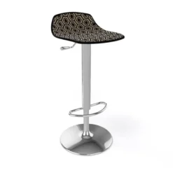 Alhambra 97A / 97AV Tabouret italien sans dossier réglable en hauteur avec assise à motifs><noscript><img width=