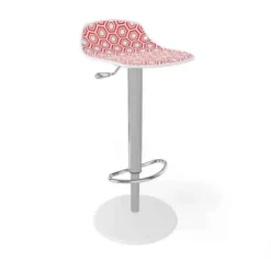 Alhambra 97A / 97AV Tabouret italien sans dossier réglable en hauteur avec assise à motifs><noscript><img width=