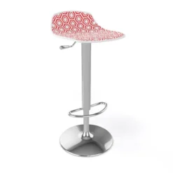 Alhambra 97A / 97AV Tabouret italien sans dossier réglable en hauteur avec assise à motifs><noscript><img width=