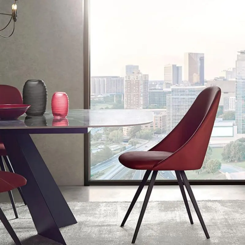 Europea Alizée Chaise moderne pivotante rembourrée> Chaise De Cuisine|Chaise De Salle à Manger