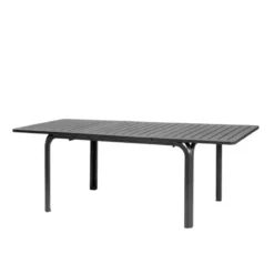 Alloro Table de jardin extensible en polypropylène et aluminium> Table De Jardin