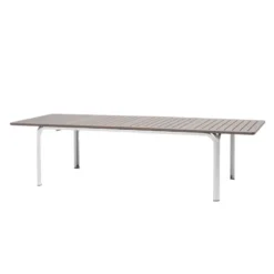 Alloro Table de jardin extensible en polypropylène et aluminium><noscript><img width=