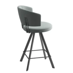 Perfecta Allure Tabouret snack design pivotant en tissu> Tabouret Snack (assise +/- 65 Cm)|Tabouret De Bar (assise +/- 80 Cm)