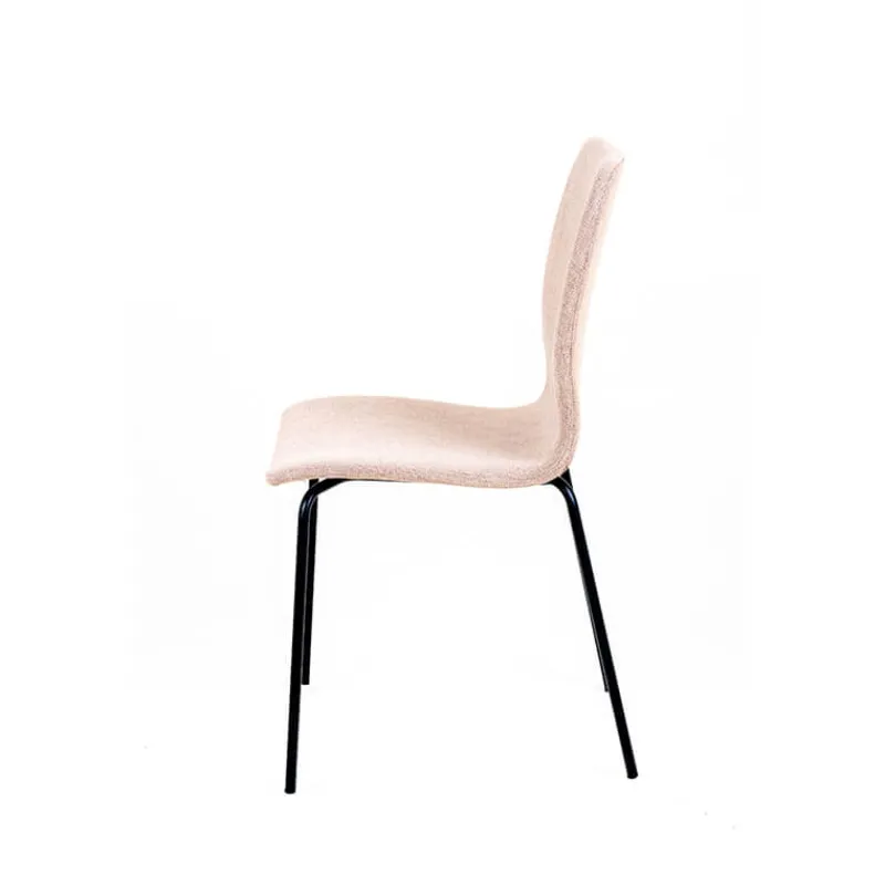 Sessio Amelie Chaise en tissu et pieds en métal> Chaise De Salle à Manger|Chaise Salon