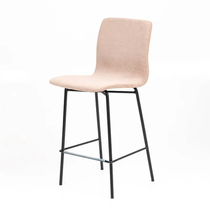 Sessio Amelie Tabouret snack contemporain en tissu> Tabouret Snack (assise +/- 65 Cm)|Tabouret De Bar (assise +/- 80 Cm)