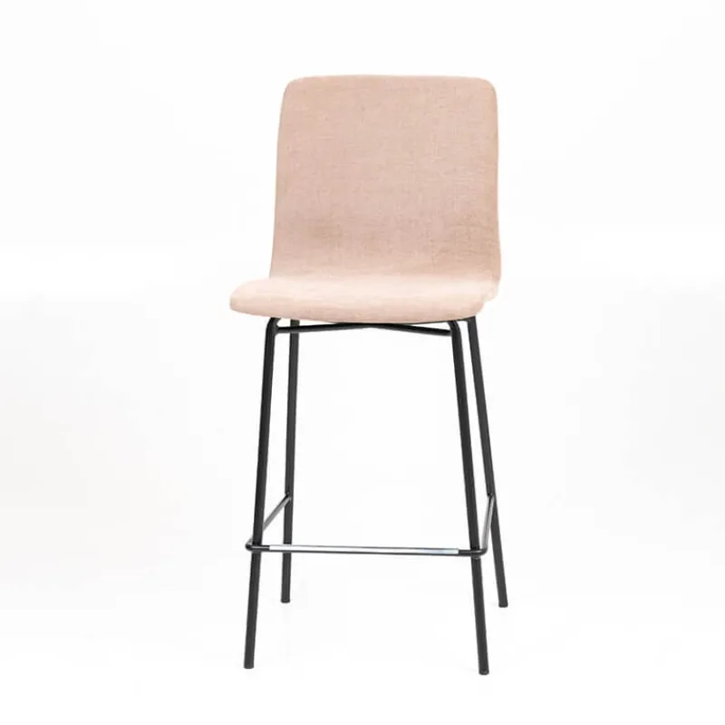 Sessio Amelie Tabouret snack contemporain en tissu> Tabouret Snack (assise +/- 65 Cm)|Tabouret De Bar (assise +/- 80 Cm)
