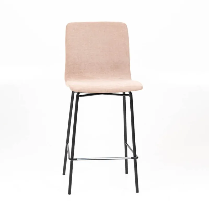 Sessio Amelie Tabouret snack contemporain en tissu> Tabouret Snack (assise +/- 65 Cm)|Tabouret De Bar (assise +/- 80 Cm)