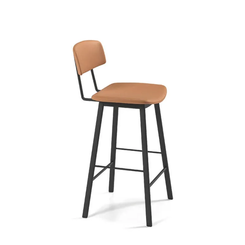 Perfecta Amica Tabouret snack moderne en simili> Tabouret Snack (assise +/- 65 Cm)|Tabouret De Bar (assise +/- 80 Cm)