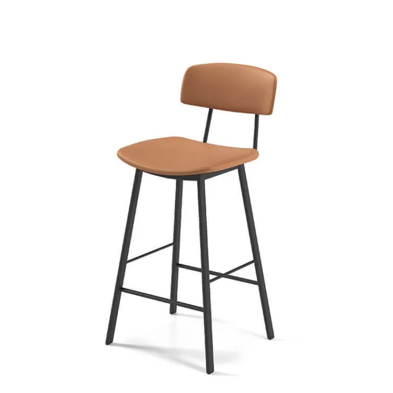 Perfecta Amica Tabouret snack moderne en simili> Tabouret Snack (assise +/- 65 Cm)|Tabouret De Bar (assise +/- 80 Cm)
