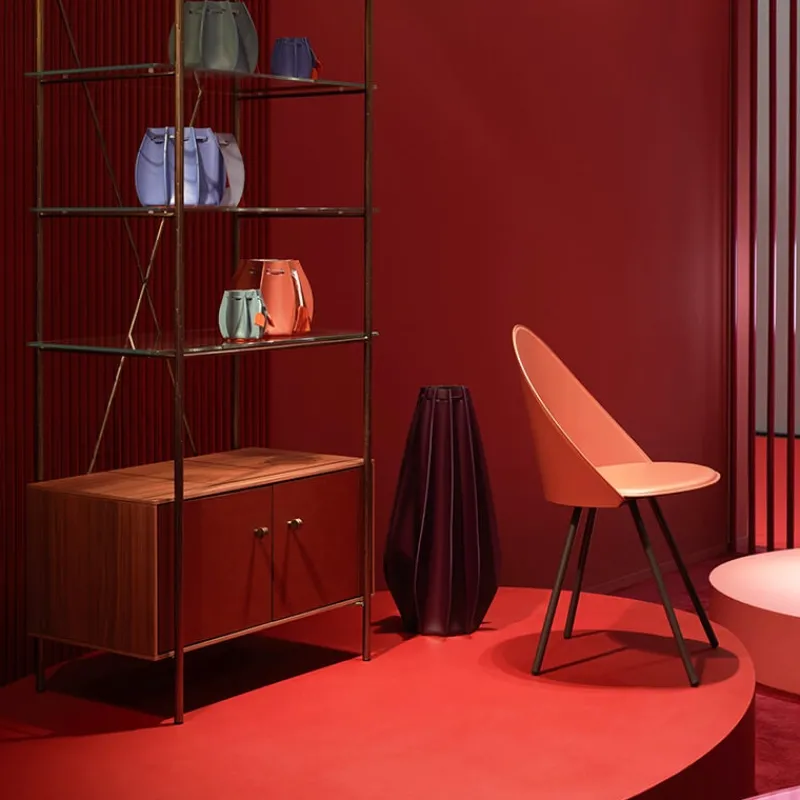 Airnova Amika Chaise italienne vintage en croûte de cuir> Chaise De Salle à Manger|Chaise Salon