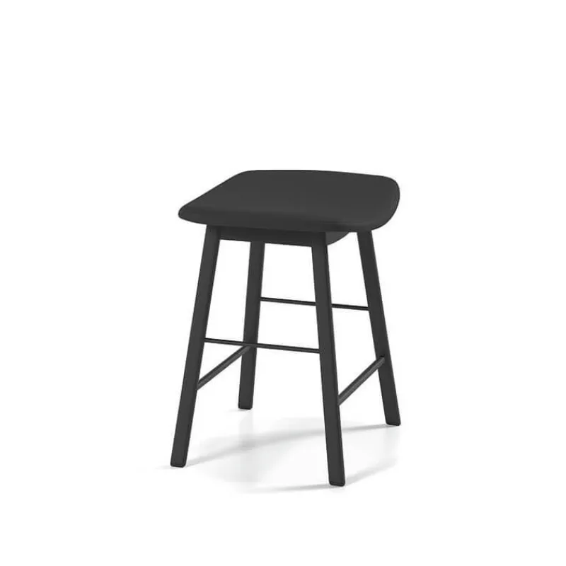Perfecta Ami Tabouret bas en simili sans dossier pour petit espace> Tabouret Bas (assise +/- 45 Cm)