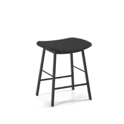 Perfecta Ami Tabouret bas en simili sans dossier pour petit espace><noscript><img width=