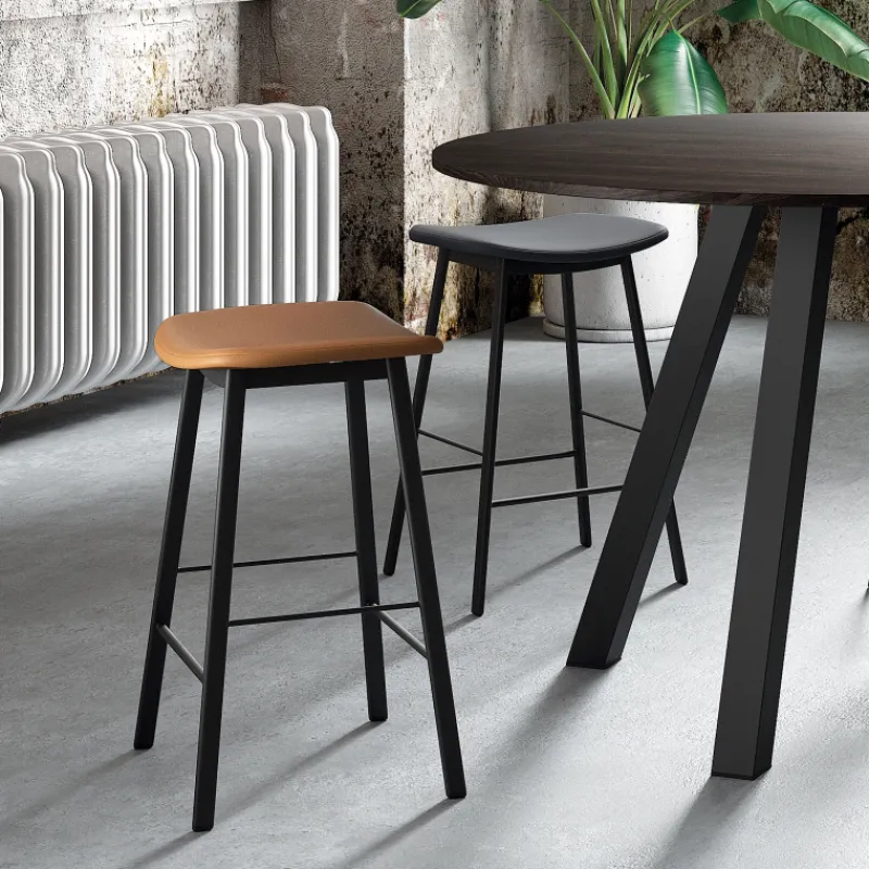 Perfecta Ami Tabouret snack en tissu sans dossier fabriqué en Belgique> Tabouret Snack (assise +/- 65 Cm)|Tabouret De Bar (assise +/- 80 Cm)