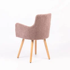 Sessio Anders Fauteuil cocooning en tissu et pieds bois><noscript><img width=