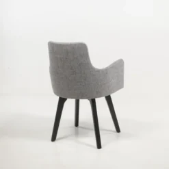 Sessio Anders Fauteuil cocooning en tissu et pieds bois><noscript><img width=
