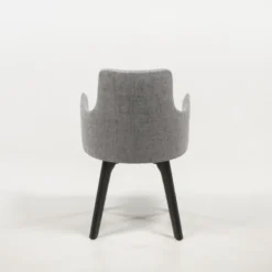 Sessio Anders Fauteuil cocooning en tissu et pieds bois><noscript><img width=