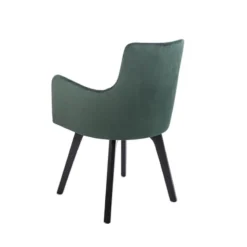 Sessio Anders Fauteuil cocooning en tissu et pieds bois><noscript><img width=