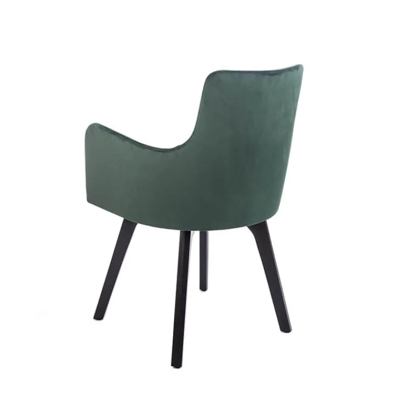 Sessio Anders Fauteuil cocooning en tissu et pieds bois> Chaise De Salle à Manger|Chaise Salon