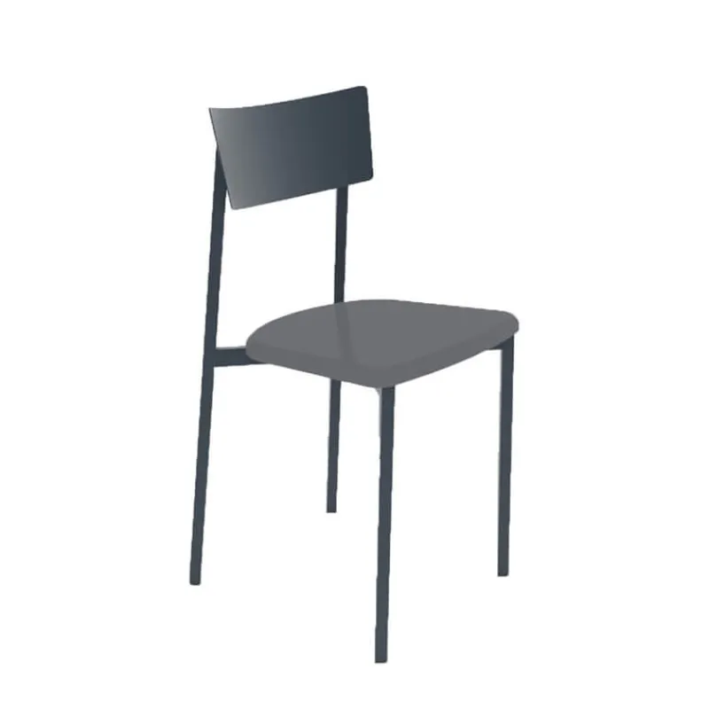 Carrier Anémone ® Chaise de cuisine contemporaine en métal fabriquée en France> Chaise De Cuisine
