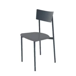 Carrier Anémone ® Chaise de cuisine contemporaine en métal fabriquée en France><noscript><img width=