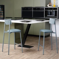 Carrier Anémone ® Tabouret snack contemporain en métal de fabrication française> Tabouret Snack (assise +/- 65 Cm)|Tabouret De Bar (assise +/- 80 Cm)