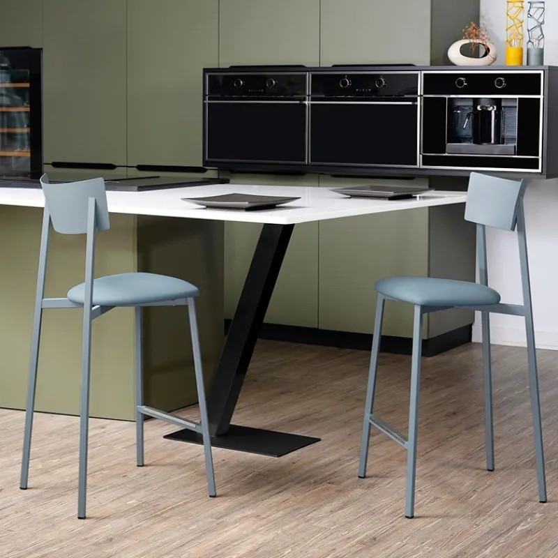 Carrier Anémone ® Tabouret snack contemporain en métal de fabrication française> Tabouret Snack (assise +/- 65 Cm)|Tabouret De Bar (assise +/- 80 Cm)