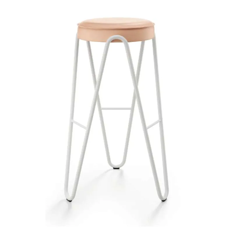 Midj Apelle Jump ® Tabouret snack design sans dossier pieds géométriques> Tabouret Snack (assise +/- 65 Cm)|Tabouret De Bar (assise +/- 80 Cm)