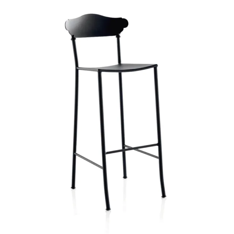 Jayso Apolo Tabouret en métal style provençal> Tabouret Snack (assise +/- 65 Cm)|Tabouret De Bar (assise +/- 80 Cm)