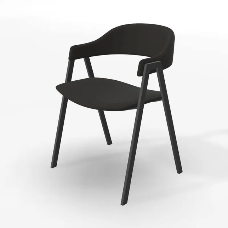 Perfecta Arca Fauteuil de table en tissu> Chaise De Salle à Manger|Fauteuil De Salon
