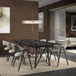 Perfecta Arca Fauteuil de table en tissu><noscript><img width=