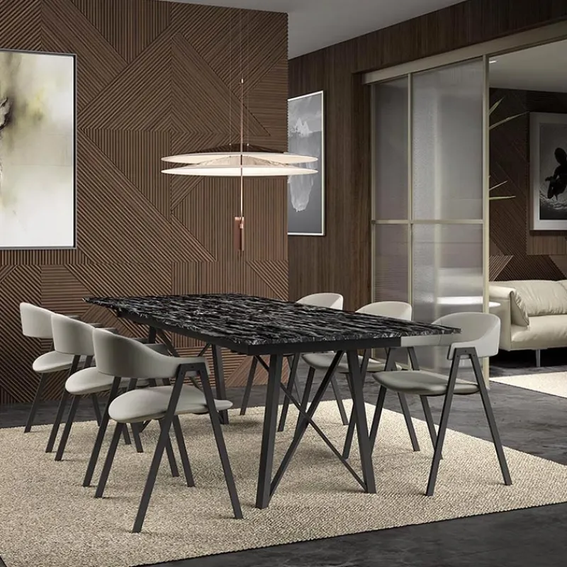 Perfecta Arca Fauteuil de table en tissu> Chaise De Salle à Manger|Fauteuil De Salon