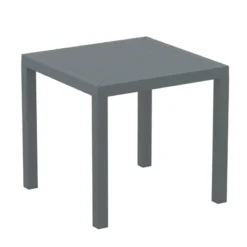 Ares Table de terrasse carrée en résine><noscript><img width=