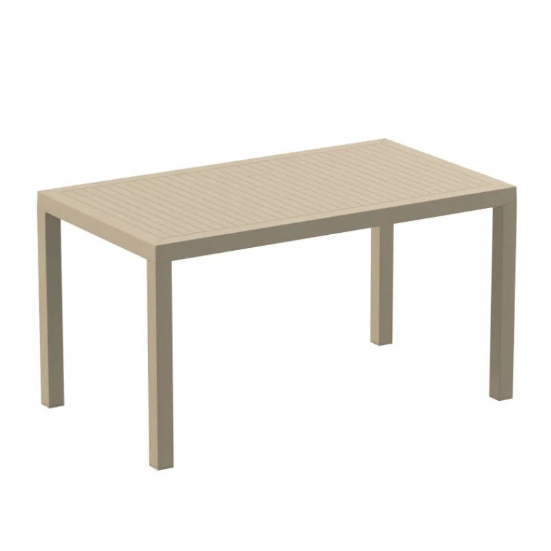 Ares Table de terrasse rectangulaire en résine> Table De Jardin