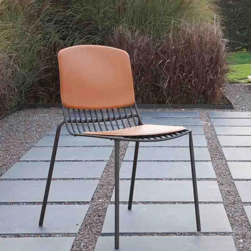 Altacom Ariel Chaise de jardin design empilable en métal> Chaise De Jardin