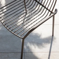 Altacom Ariel Chaise de jardin design empilable en métal><noscript><img width=