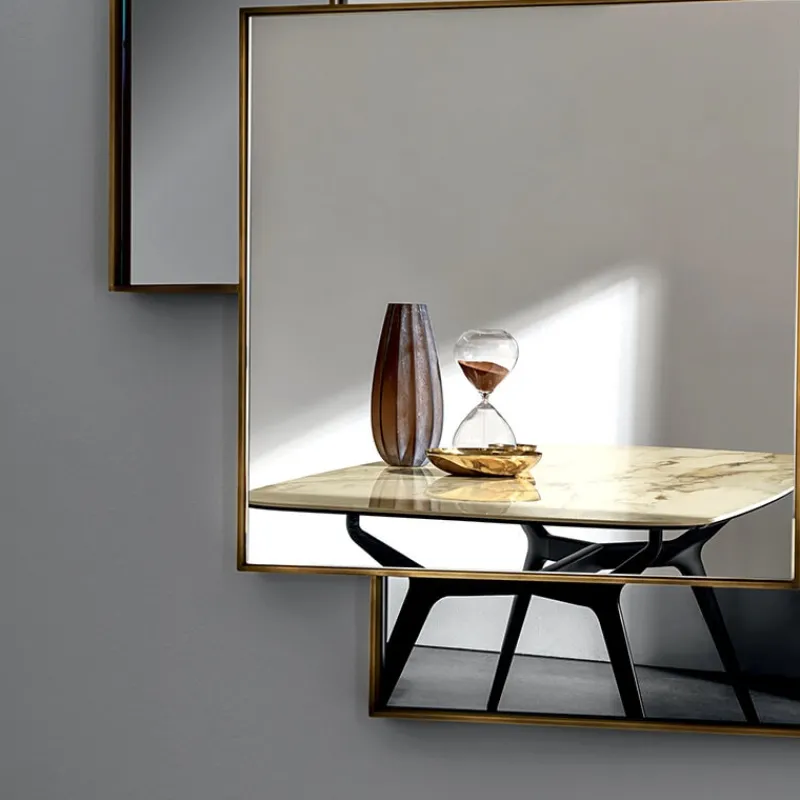 Sovet Italia Arkos Sovet® Table de designer italienne carrée bords arrondis en céramique> Table De Salle à Manger