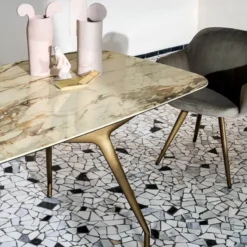 Sovet Italia Arkos Sovet® Table design rectangulaire en céramique fabriquée en Italie><noscript><img width=