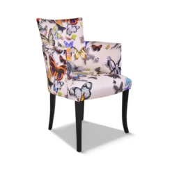 Paget Armand Fauteuil Art déco en tissu fabriqué en France> Chaise De Salle à Manger|Fauteuil De Salon