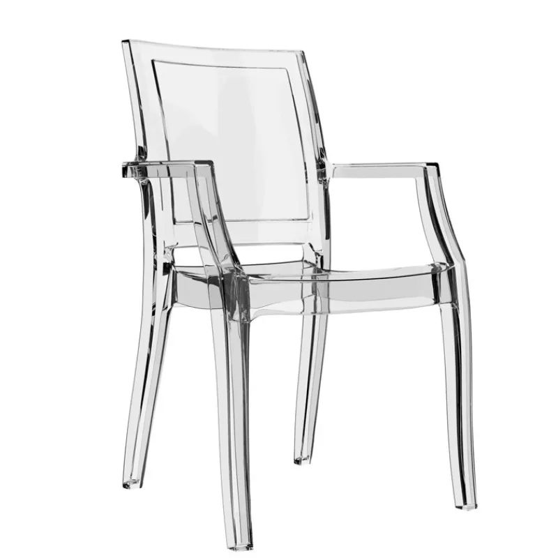 Arthur Fauteuil moderne en polycarbonate> Chaise De Cuisine|Chaise De Salle à Manger