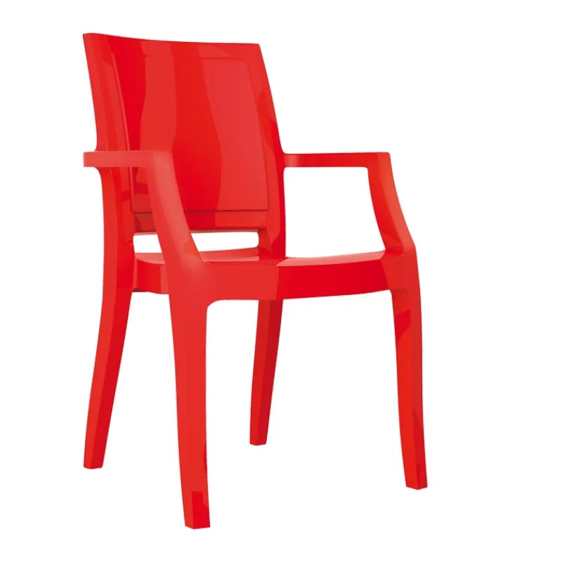 Arthur Fauteuil moderne en polycarbonate> Chaise De Cuisine|Chaise De Salle à Manger