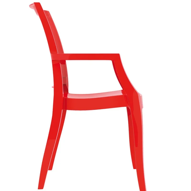 Arthur Fauteuil moderne en polycarbonate> Chaise De Cuisine|Chaise De Salle à Manger