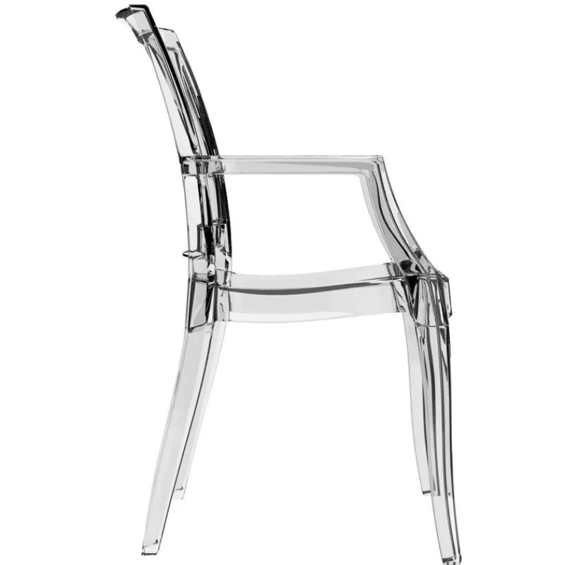 Arthur Fauteuil moderne en polycarbonate> Chaise De Cuisine|Chaise De Salle à Manger
