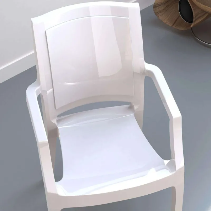 Arthur Fauteuil moderne en polycarbonate> Chaise De Cuisine|Chaise De Salle à Manger