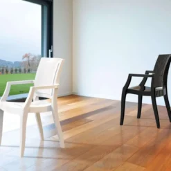 Arthur Fauteuil moderne en polycarbonate><noscript><img width=