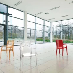 Arthur Fauteuil moderne en polycarbonate><noscript><img width=