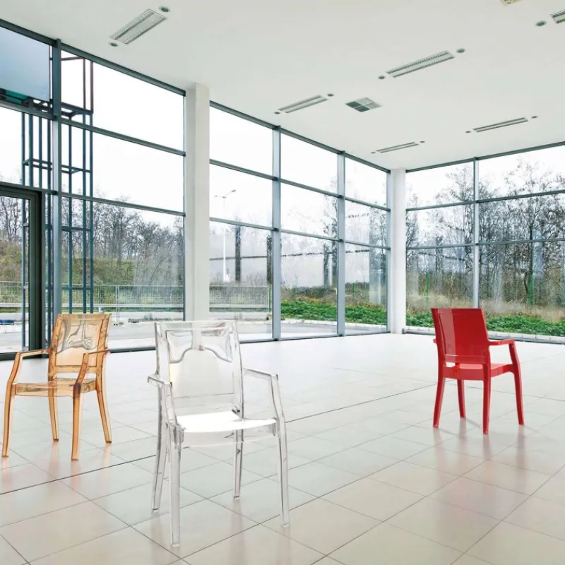Arthur Fauteuil moderne en polycarbonate> Chaise De Cuisine|Chaise De Salle à Manger