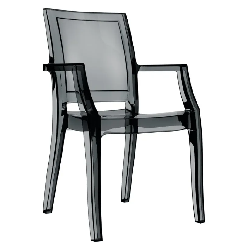 Arthur Fauteuil moderne en polycarbonate> Chaise De Cuisine|Chaise De Salle à Manger
