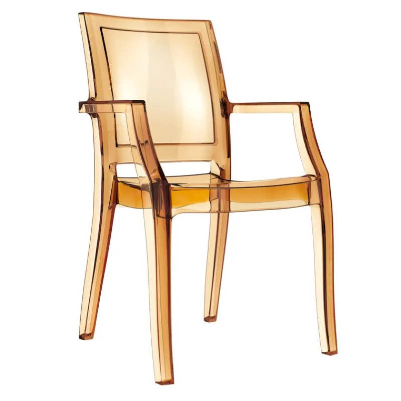 Arthur Fauteuil moderne en polycarbonate> Chaise De Cuisine|Chaise De Salle à Manger