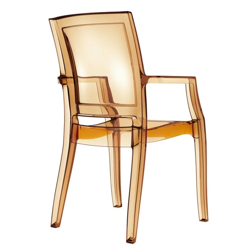 Arthur Fauteuil moderne en polycarbonate> Chaise De Cuisine|Chaise De Salle à Manger